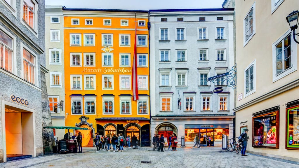 Salzburg 景點-Mozart's Birthplace 莫札特故居