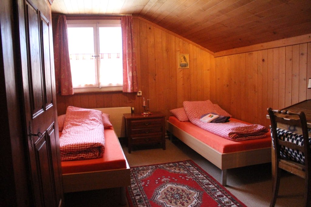 Grindelwald 住宿推薦 - Lehmann’s Herberge Hostel 雙床房
