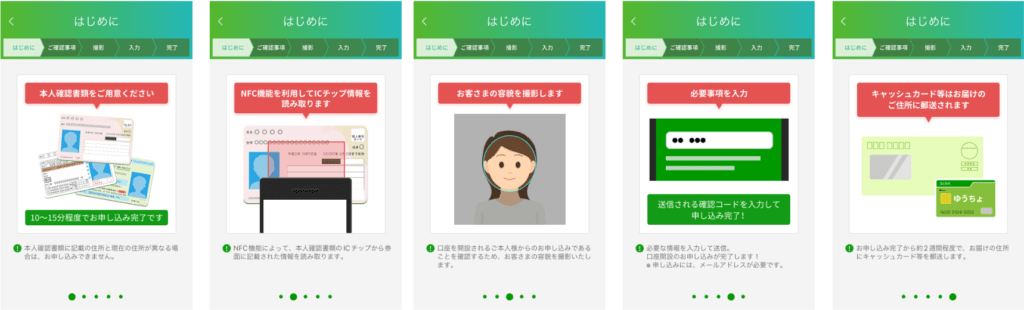 確認申請開始前的準備事項